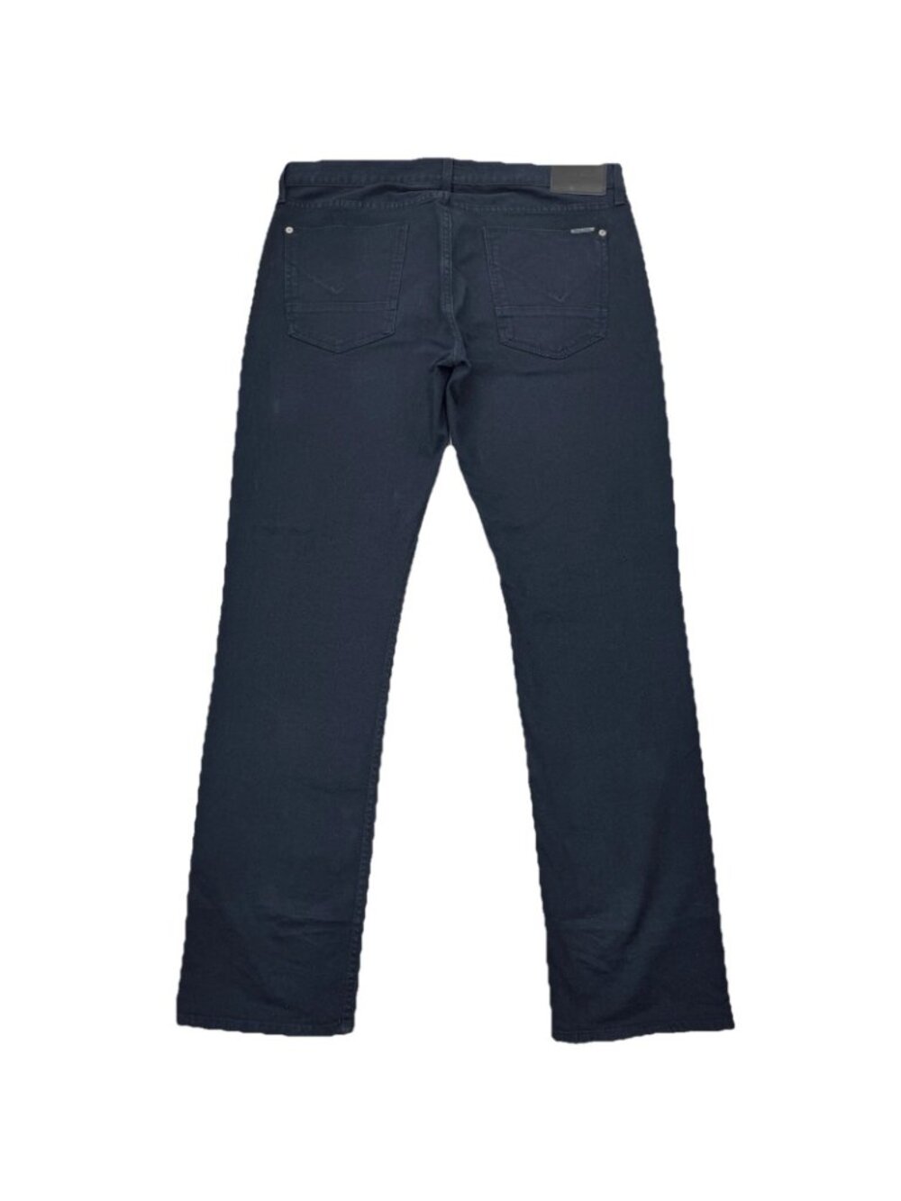 Hudson Men’s 36x34 Byron 5-Pocket Straight Zip Fly Stretch Jeans Navy NM255ZZAT - Picture 2 of 14